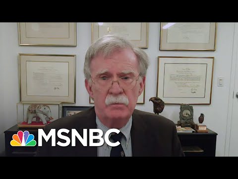 John Bolton Urges Republicans To 'Repair The Damage' Trump Has Done To The Party | Katy Tur | MSNBC