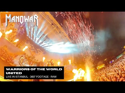 MANOWAR "Warriors Of The World United" - 360° - Live In Istanbul 2023 🇹🇷