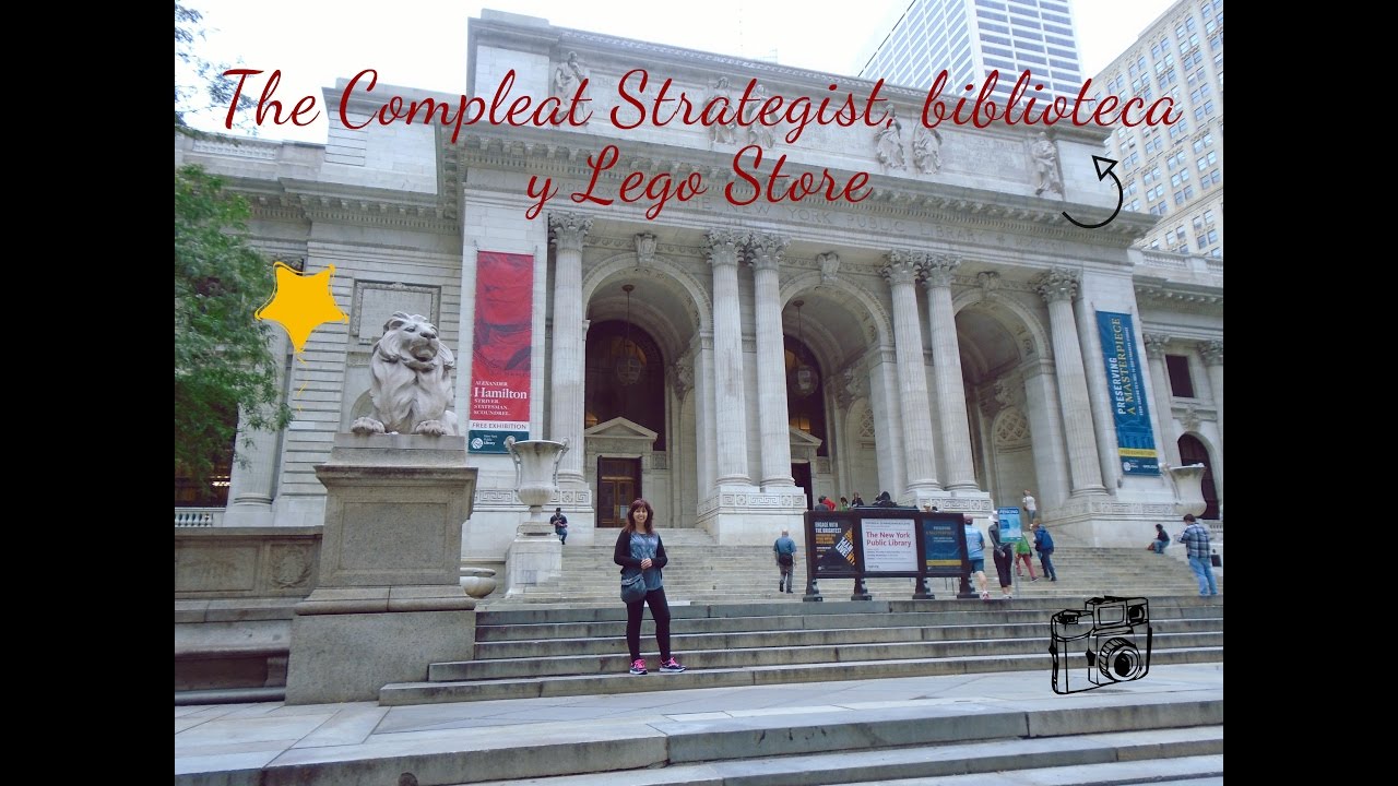 NYC The compleat Strategist, biblioteca y Lego Store. Parte 1 / (24/09