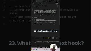 React useContext Hook Explained in 60 Seconds | Stop Prop Drilling Today!
