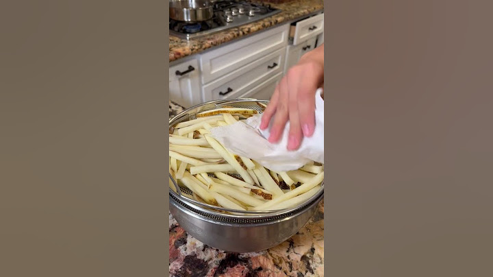 How to Make Mcdonald's Fries at home | The Best Fries at home