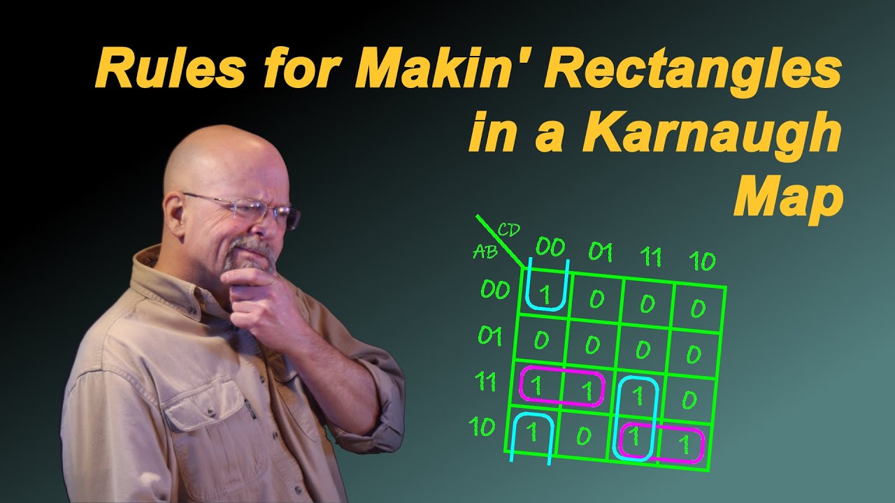 Ep 041: Rules for Makin' Karnaugh Map Rectangles