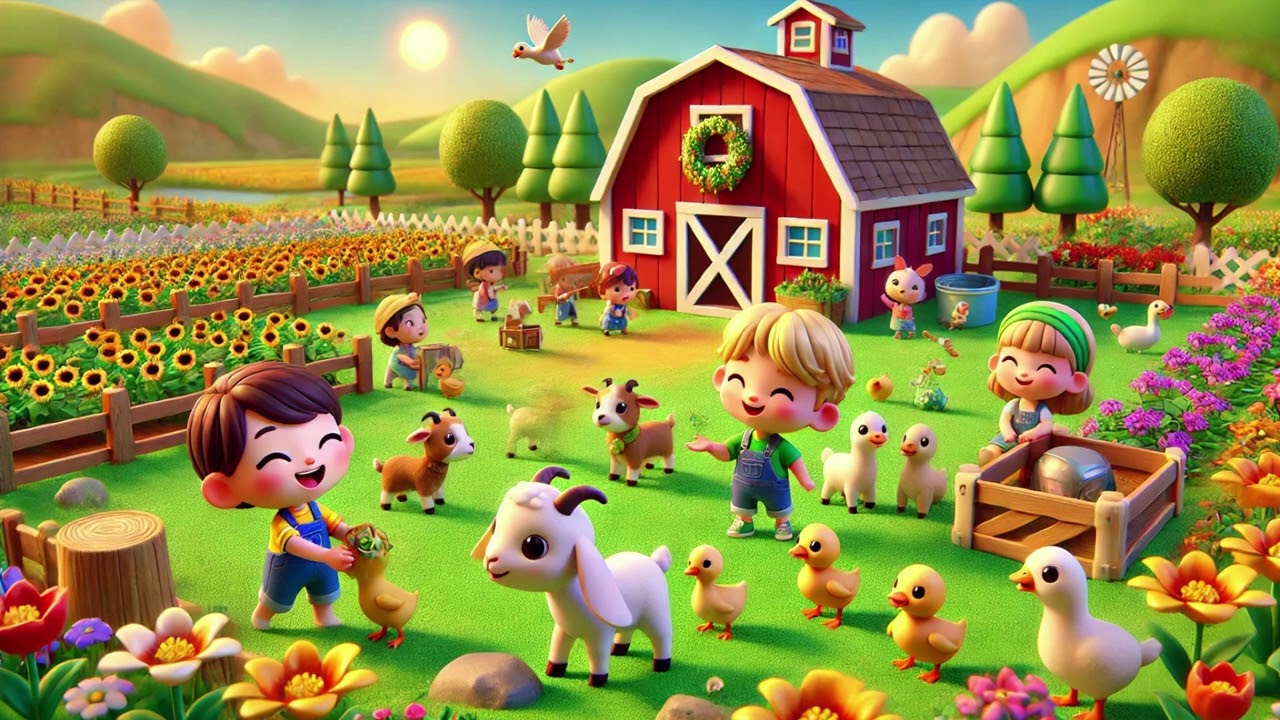 My Little Farm: A Fun Song About Farm Animals and Farm Life | Nursery Rhymes & Kids Songs