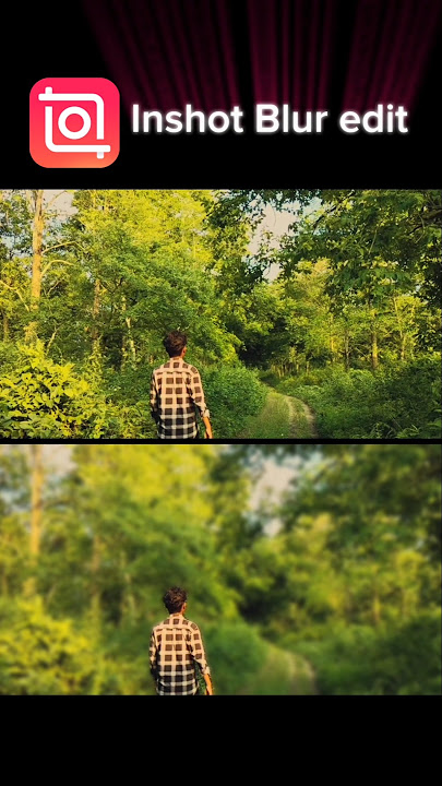 How To Edit Background Blur | Inshot Video Editor Tutorial #shorts #tutorial