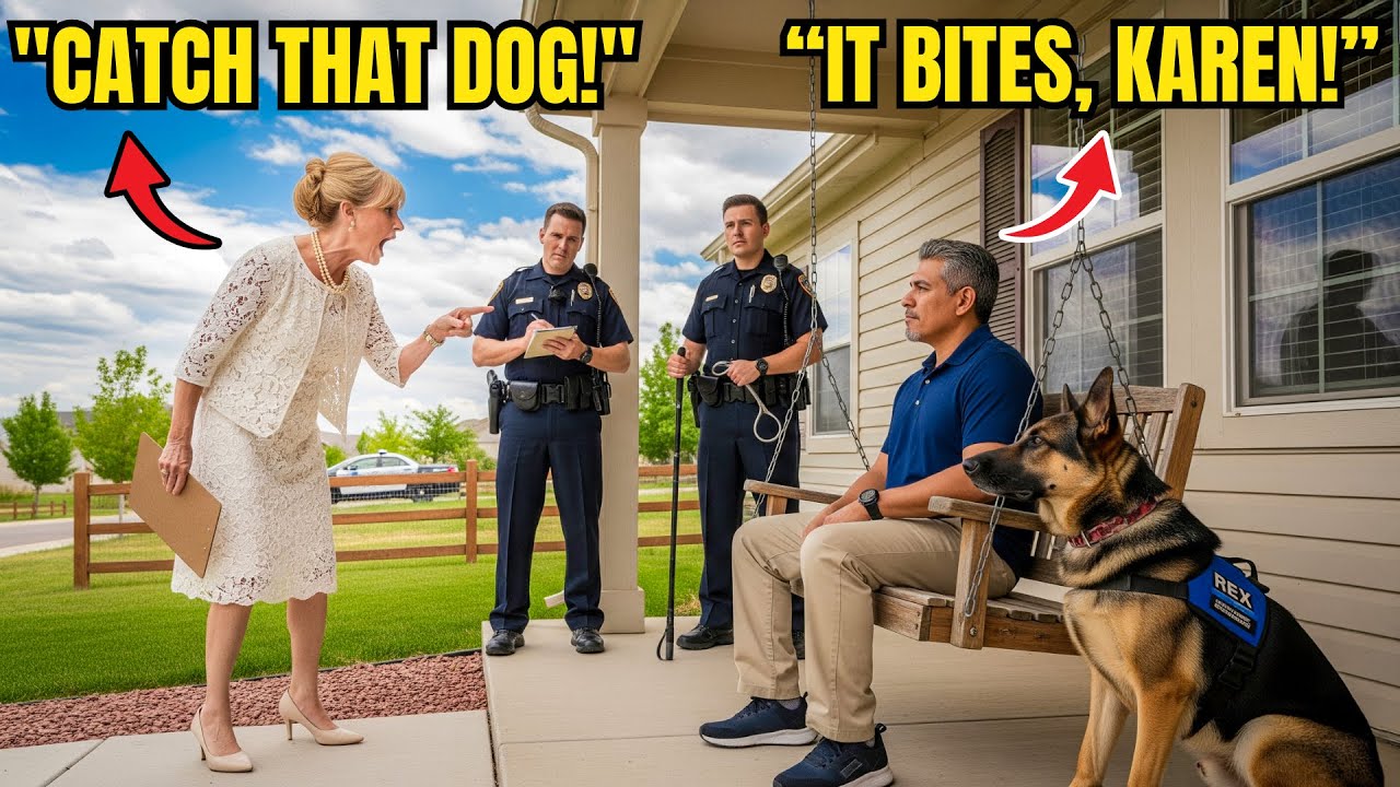 HOA Karen Tried to Have My Dog Taken Away — Didn’t Know He’s Protected by Federal Law