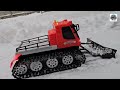RC PistenBully in Action ❄️Clearing Snow  Satisfying Snow Grooming ❄️ Remote Control