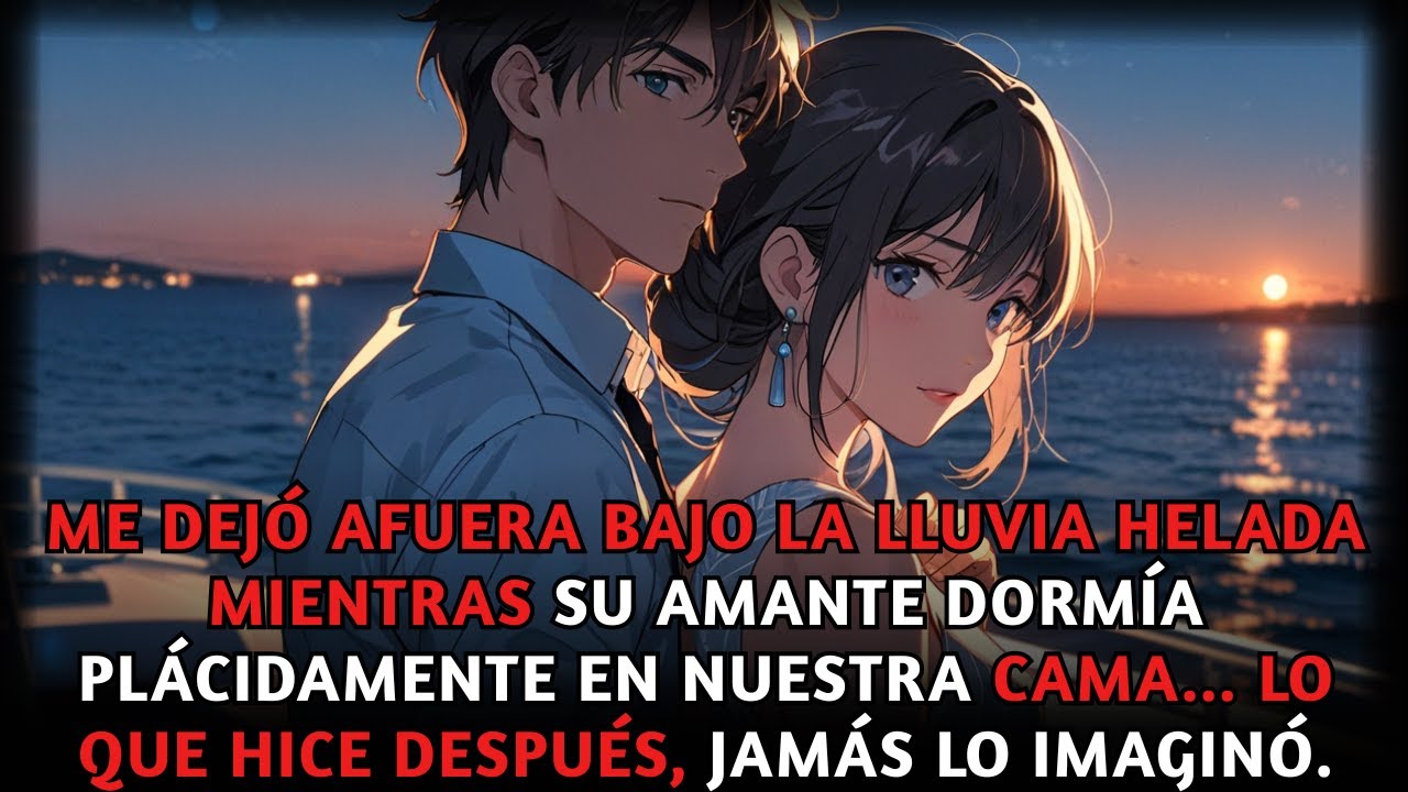 Me dejó afuera bajo la lluvia mientras su amante dormía dentro… lo que hice después jamás lo imaginó
