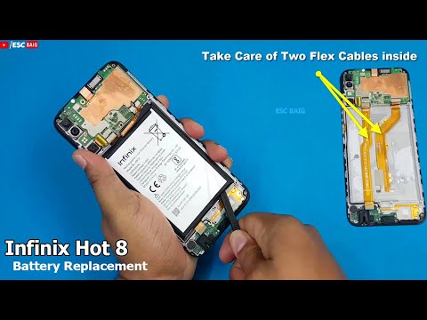 How to Replace Infinix Hot 8 Battery Infinix Mobile Battery Replacement