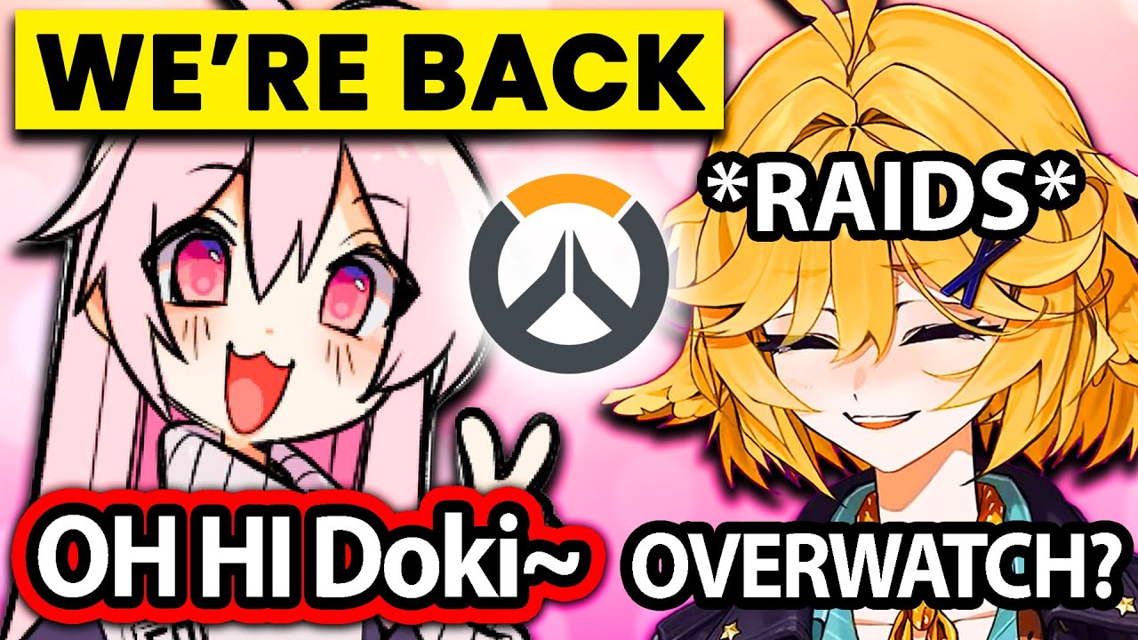 Dokibird Raids Shachimu's Stream For The First Time: