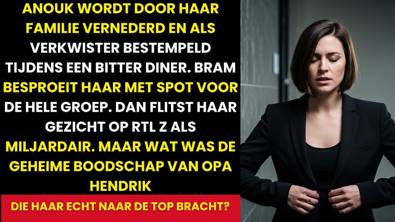 Mijn Familie Dacht Dat Ik De Erfenis Verkwiste – De Schokkende Waarheid Aan de Zuidas |waargebeurd