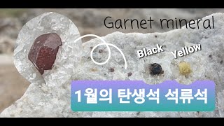 1월의보석 탄생석 석류석은 어떻게 생겼을까?#Garnetjewelry#석류석#탄생석#garnet mineral#Gemstone