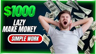 5 Brilliantly Lazy Strategies for Online Money Making Success!