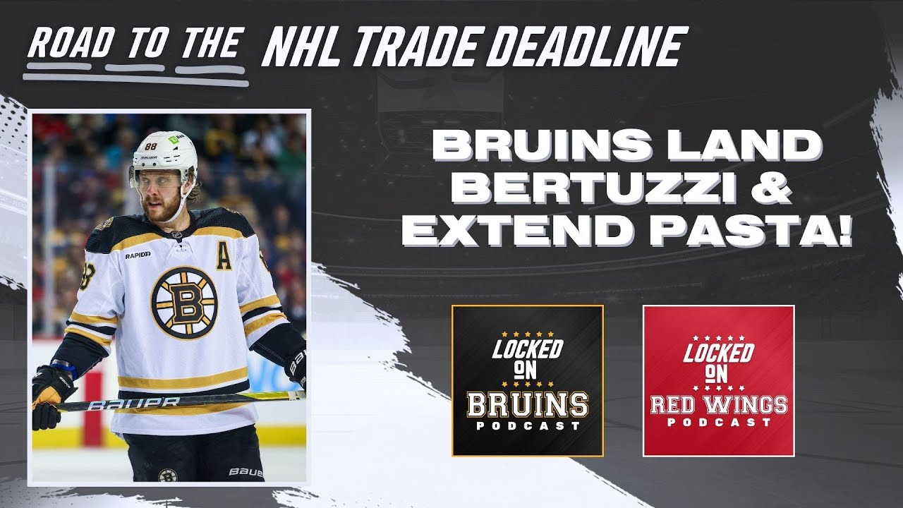 Red Wings trade Tyler Bertuzzi to Boston for draft picks