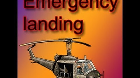 Arma 2 / DayZ - How to land a helicopter with autorotation (Emergency landing)