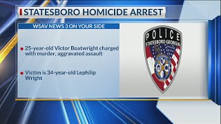 Man arrested in fatal Statesboro shooting