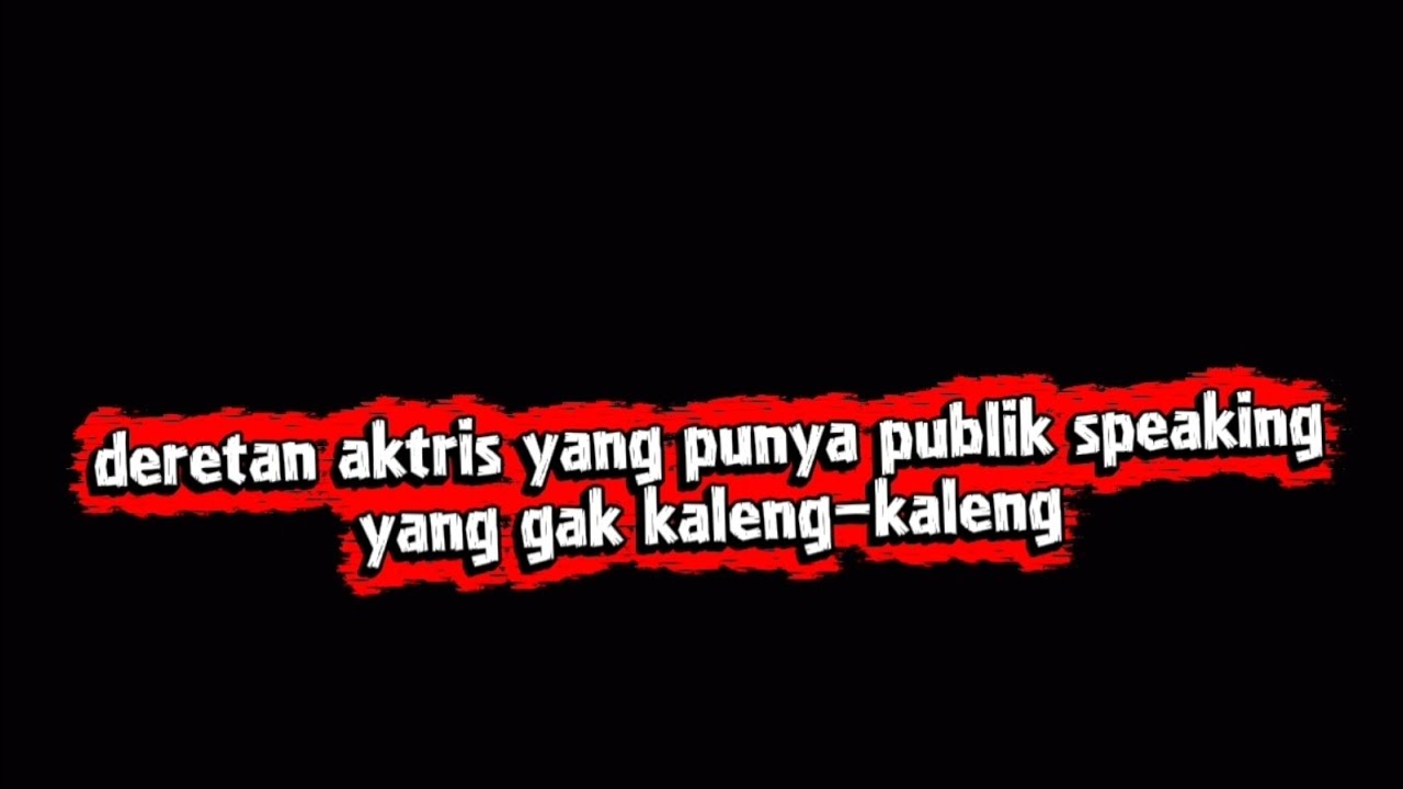 AKTRIS DENGAN SKILL PUBLIK SPEAKING MUMPUNI❗KAMU PILIH SIAPA❓