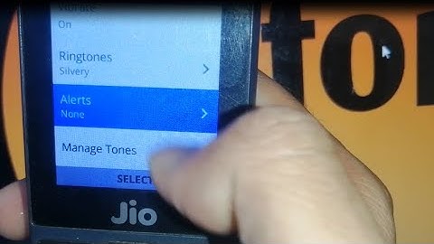 how to turn off alert sound in jio phone f220b !! how to turn off alert tone in jio phone