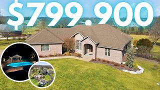 Ozark Dream Home 😍 3.5 Acres with Pool, Walkout Basement & Backyard Oasis!