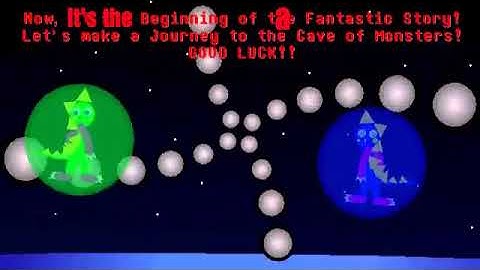 Dragons in Bubbles v2 (Bubble Bobble Intro Remade)