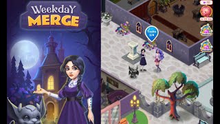 Weekday Merge 🖤 Level 1-3 🖤👻 Part 1 screenshot 5