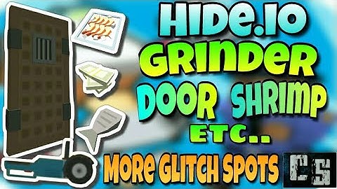 Hide.io Glitch Grinder, Door, Fish Etc..