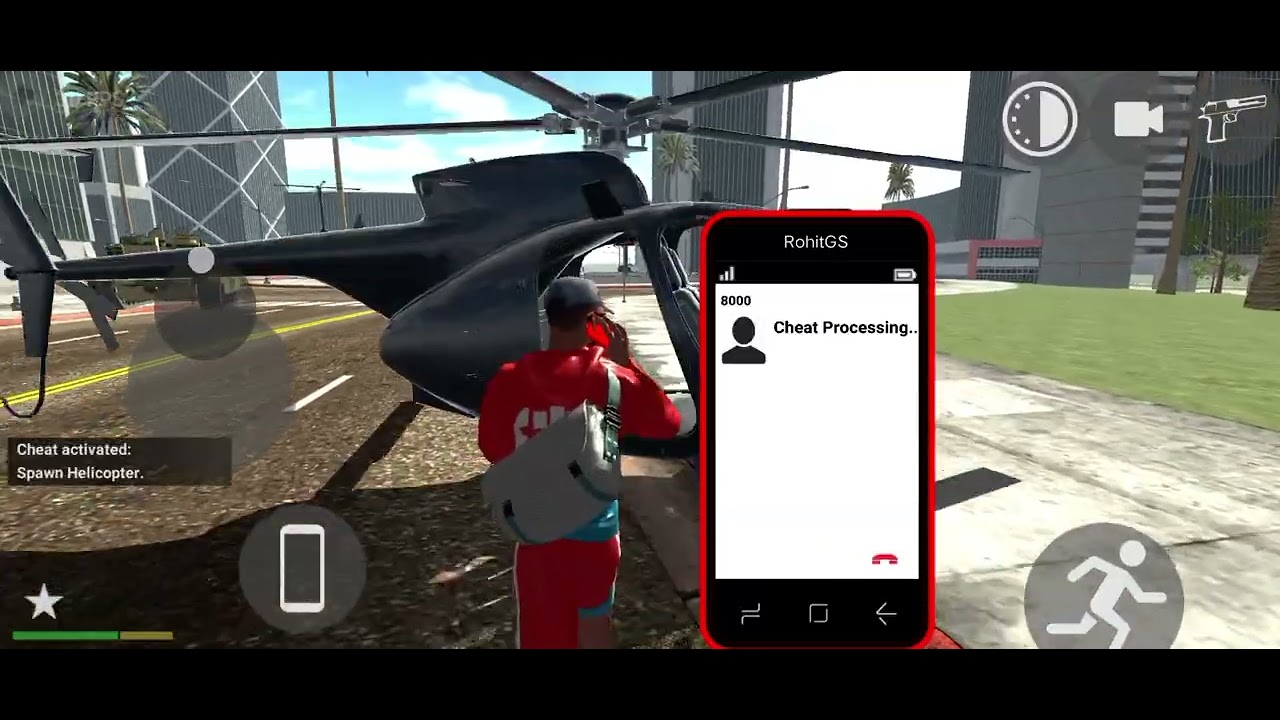 Army tank helicopter 🚁 Indian Bike Driving 3D games 🎮 new update 😮 #viralgaming #gaming #viral 