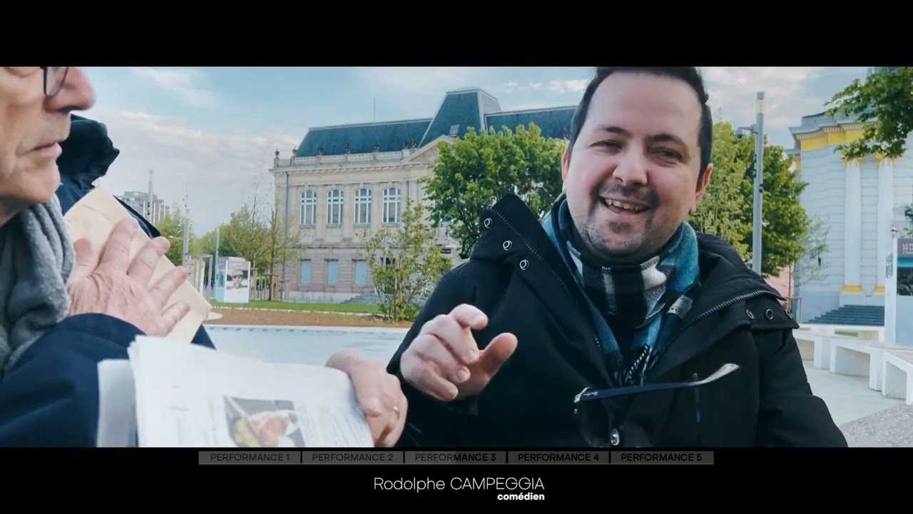 Bande démo comédien - Rodolphe Campeggia