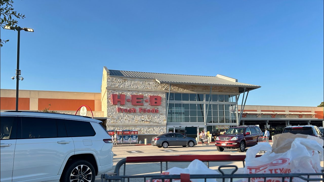 Weekly Food shopping H-E-B in Kingwood 