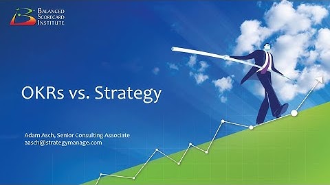 OKRs versus Strategy