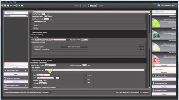Sidebar plugin for Panotour Pro, settings