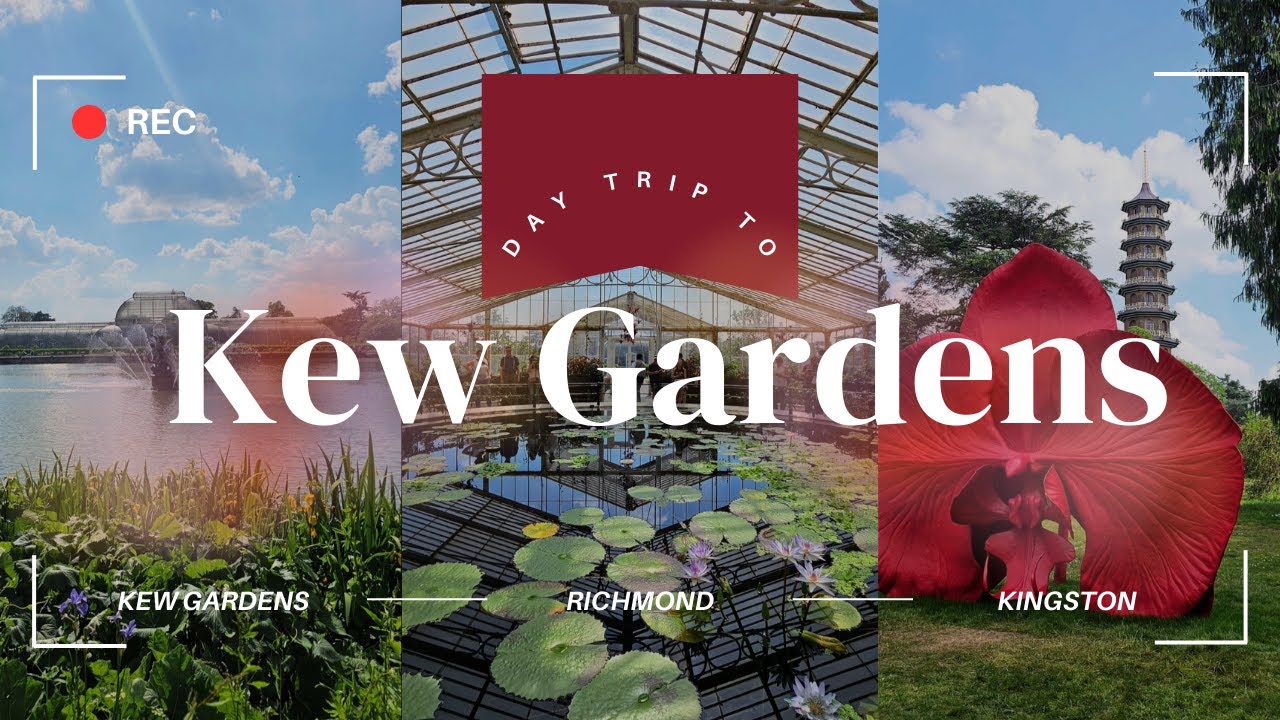 Exploring Kew Gardens- The Real-Life Sets of Bridgerton and Ted Lasso and Richmond's charm ♥️🌻🍀
