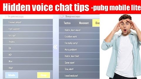Pubg lite me ok, no, thanks, wait kaise bole। voice chat hidden tips with MR. Nadim Gaming