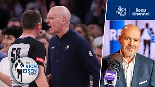 “Whatever!” - Knicks Fan Rich Eisen Reacts to NBA Officiating Conspiracy Theories Against the Pacers