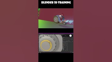 Tri wheel motorcycle Eevee #3danimation #blender #blenderanimation #2d3d #blender3d