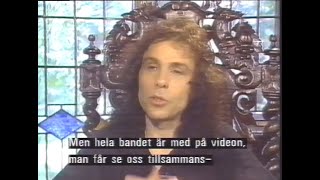 Rock In Lucia - Dio Interview (SVT 1987-12-12)