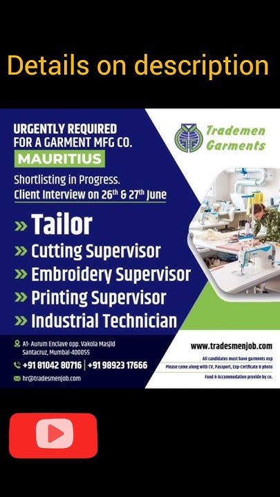 urgent-job-vacancies-in-mauritius-garment-company-job2023-interview