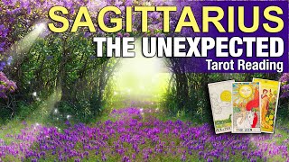 SAGITTARIUS THE UNEXPECTED "GET READY! THE WORLD OPENS UP FOR YOU" First Half of November 2025 Tarot