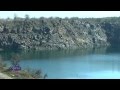 Granite quarry underwater - Александровский гранитный карьер