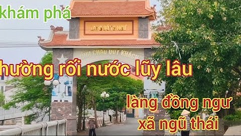 Khám phá phường rối nước luy lâu, làng Đồng ngư xã Ngũ Thái huyện Thuận Thành,@đâu cũng có mặt