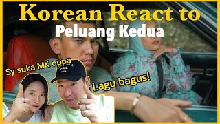 Korean reaction to Peluang Kedua -NABILA RAZANI feat. MK K-Clique /Orang korea reaksi lugu malaysia