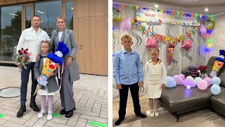 видео: Первый раз в первый и пятый класс! Vlog - долгожданная распаковка школьного кулька. Праздник на даче картинка: Первый раз в первый и пятый класс! Vlog - долгожданная распаковка школьного кулька. Праздник на даче