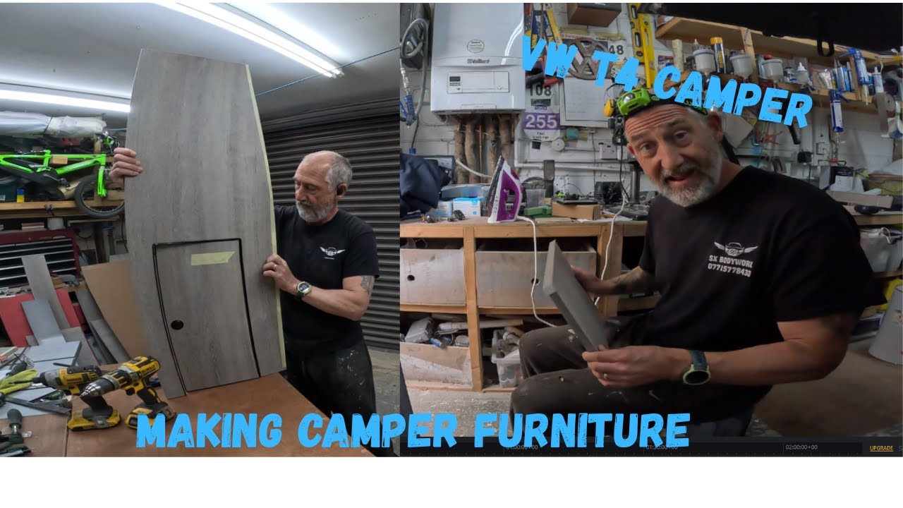 Making Campervan Furniture P14 VW Transporter T4