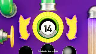 Tennessee Lottery Daily TN Jackpot 07/26/2026
