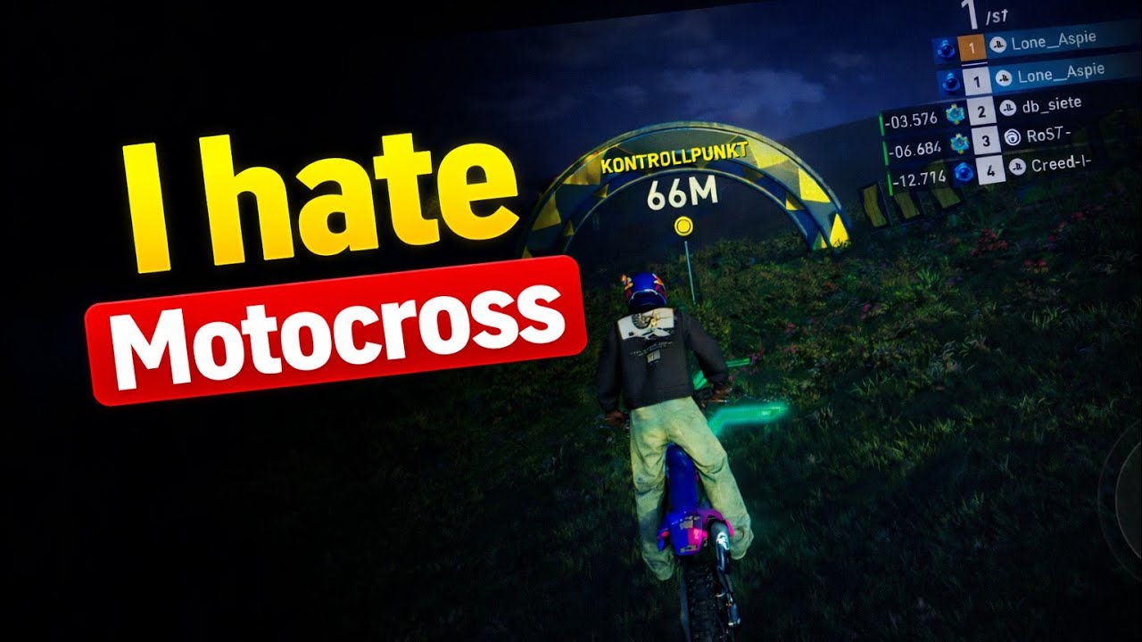I hate Motocross...