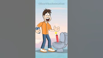 Exploding A Toilet With Firecrackers (Animation Meme) #memes #shorts