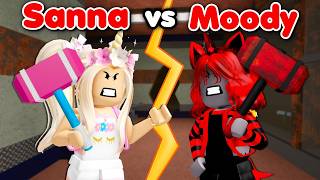 Sanna VS Moody In Flee The Facility