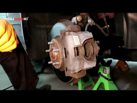 2013-2020 Ford Fusion Front Brake Pad And Rotor Replacement