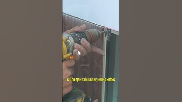 Hướng dẫn thi công tấm nhựa nano trên hệ khung xương siêu đơn giản | Tấm ốp tường nano Haroma