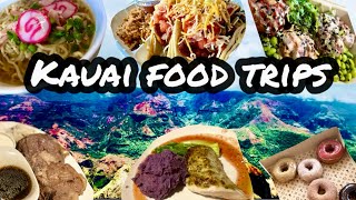 🇺🇸Kauai food trip around the island #hawaii #food #kauai