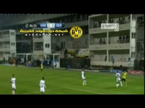 اهداف مارسيليا دورتموند دوري ابطال اوروبا الجولة 6